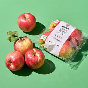 [소백산희여골] 햇 사과 (4입/1kg내외) 대표이미지 섬네일
