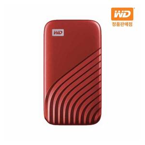 WD My Passport™ SSD 500GB Red color 대표이미지 섬네일